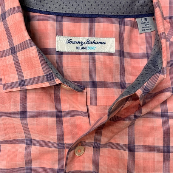 Tommy Bahama Island Zone Button Down shirt large - Picture 2 of 4